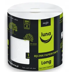 RĘCZNIK PAPIEROWY LUNA LONG CELULOZA 2 WARSTWOWY BARDZO DŁUGI 300 LISTKÓW